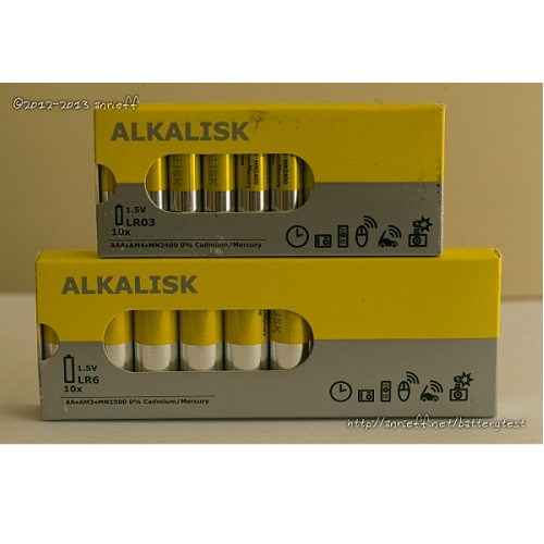 Battery Alkaline AAA, 10Pack, LR03 AAA, 1.5V