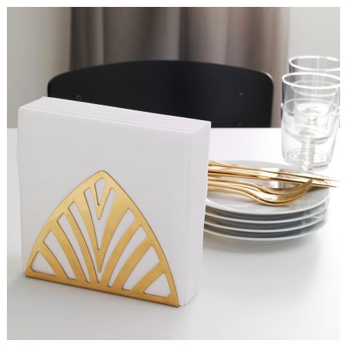 Napkin Holder, BRASS Colour