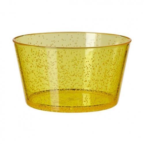 Small YELLOW salad bowl